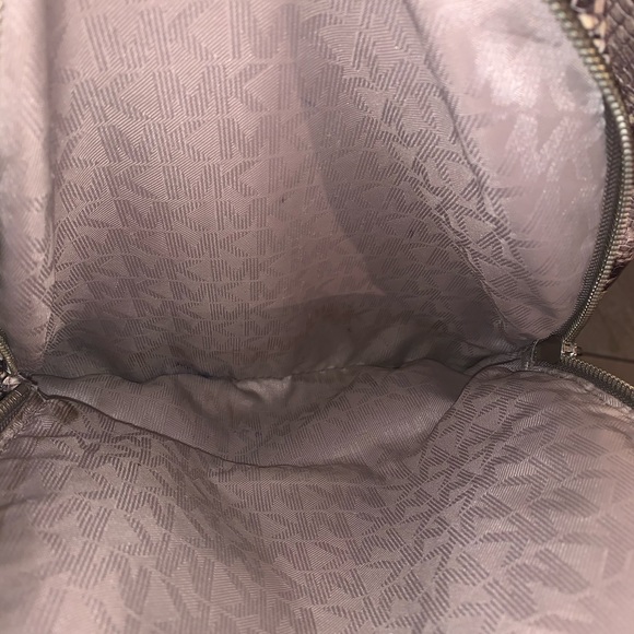 Michael Kors Python Backpack - Picture 5 of 6